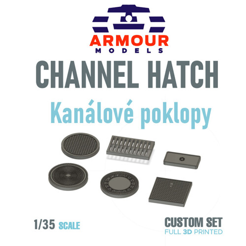 Kanálové poklopy (old version) 1:35
