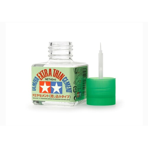 Tamiya Extra Thin Cement ( 40ML ) - Lepidlo na plast.modely riedke so štetcom