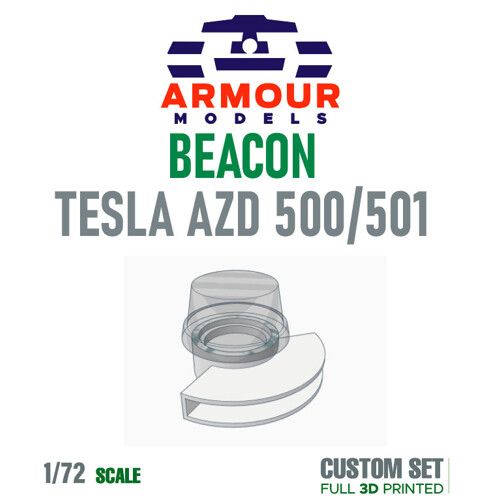 Maják Tesla AZD 500/501 1:72
