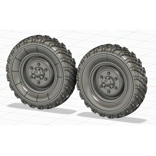 Gaz 63 kolesá 1:72