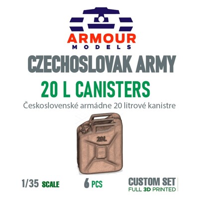 ČSĽA kanistere 1:35