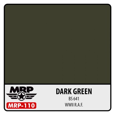 MRP-110 DARK GREEN BS 641