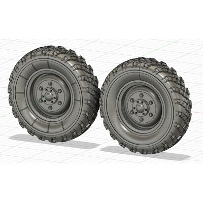 Gaz 63 kolesá 1:72